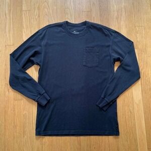 Nike Black Long Sleeve Pocket Tee